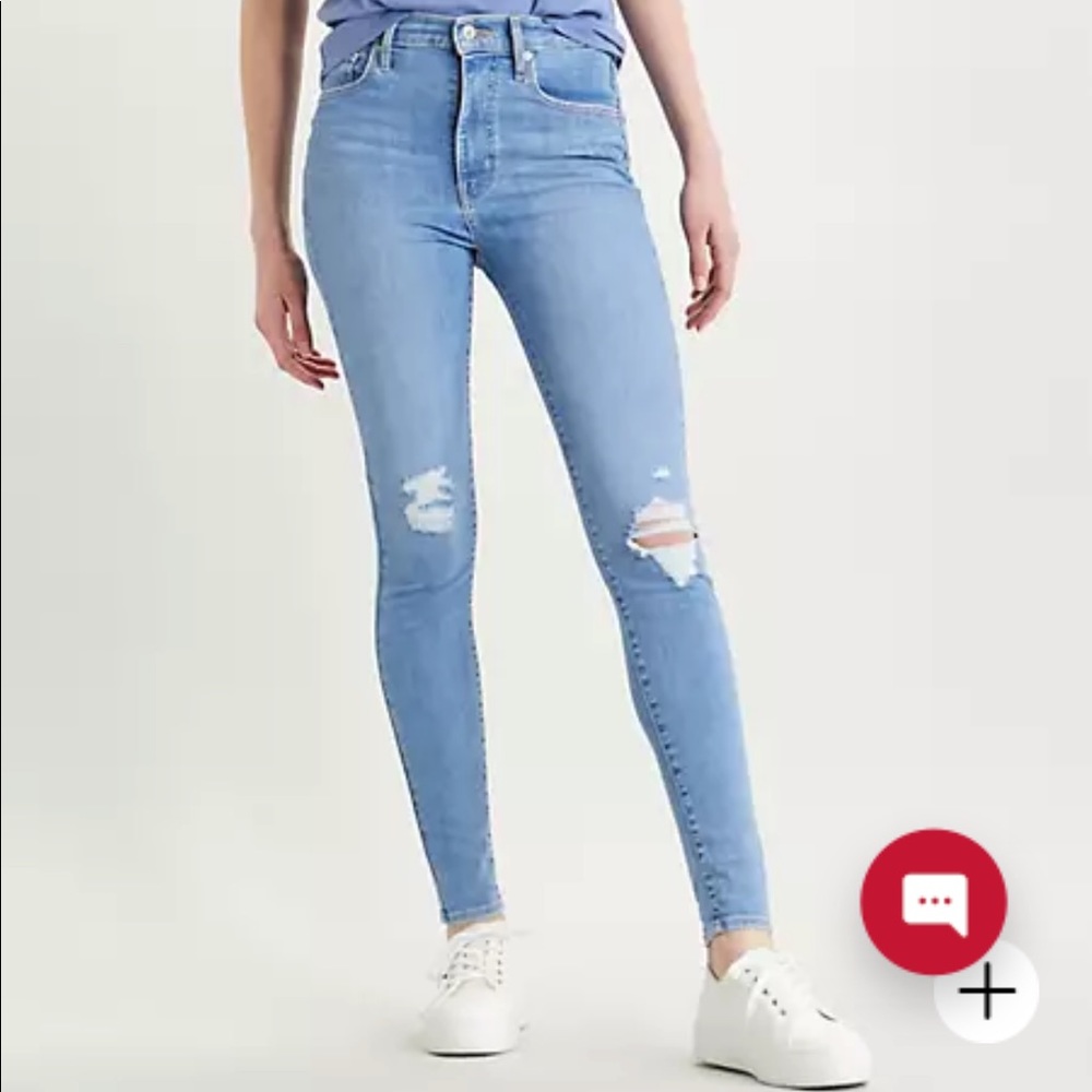 Levi’s Mile High Super Skinny Jeans